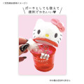 Japan Sanrio Clear Accessory Case Keychain - Kuromi : Face - 2