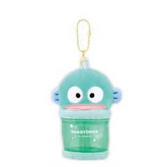 Japan Sanrio Clear Accessory Case Keychain - Hangyodon : Face