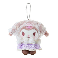 Japan Sanrio Original Mascot Holder - Kuromi : Forest Lace