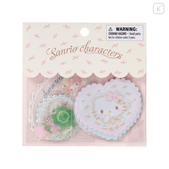 Japan Sanrio Original Sticker Set - Forest Lace - 1