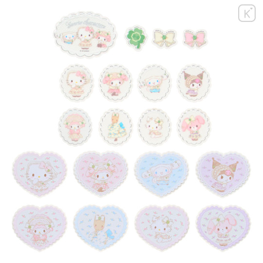 Japan Sanrio Original Sticker Set - Forest Lace - 2