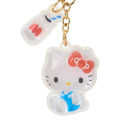 Japan Sanrio Original Keychain Set - Hello Kitty : Smiley Duos - 5