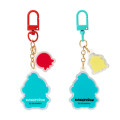 Japan Sanrio Original Keychain Set - Hangyodon : Smiley Duos - 2