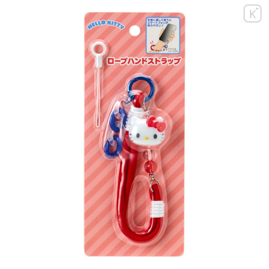 Japan Sanrio Original Rope Hand Strap - Hello Kitty - 2