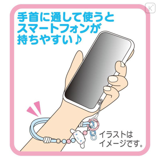Japan Sanrio Original Rope Hand Strap - Cinnamoroll - 5