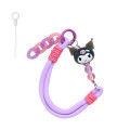 Japan Sanrio Original Rope Hand Strap - Kuromi - 1