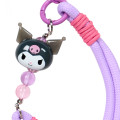 Japan Sanrio Original Rope Hand Strap - Kuromi - 3