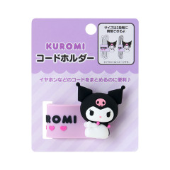 Japan Sanrio Original Cord Holder - Kuromi