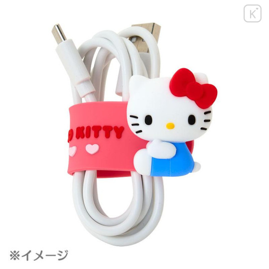 Japan Sanrio Original Cord Holder - Kuromi - 5