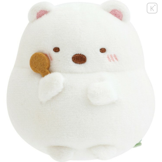 Japan San-X Tenori Plush (SS) Set - Sumikko Gurashi : Raccoon Tanuki Round Restaurant - 2