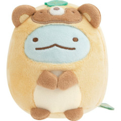 Japan San-X Collectible Plush - Sumikko Gurashi : Raccoon Tanuki Round Restaurant Tokage