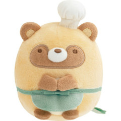 Japan San-X Collectible Plush - Sumikko Gurashi : Raccoon Tanuki Round Restaurant
