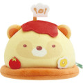 Japan San-X Collectible Plush - Sumikko Gurashi : Raccoon Tanuki Round Restaurant Neko & Omelet Rice - 2