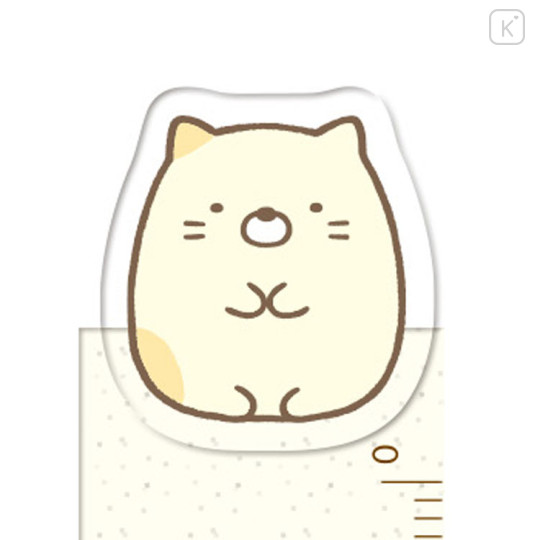 Japan San-X Mascot Ruler 17cm - Sumikko Gurashi : Neko - 2