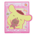 Japan Sanrio Vinyl Sticker - Pompompurin : Treasure Pink - 1