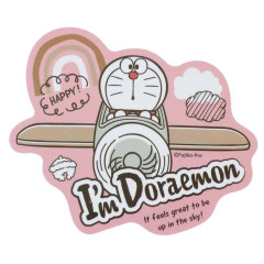 Japan Doraemon Vinyl Sticker - Doraemon : Happy on the Sky