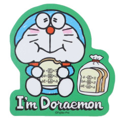 Japan Doraemon Vinyl Sticker - Doraemon : Memorization Bread