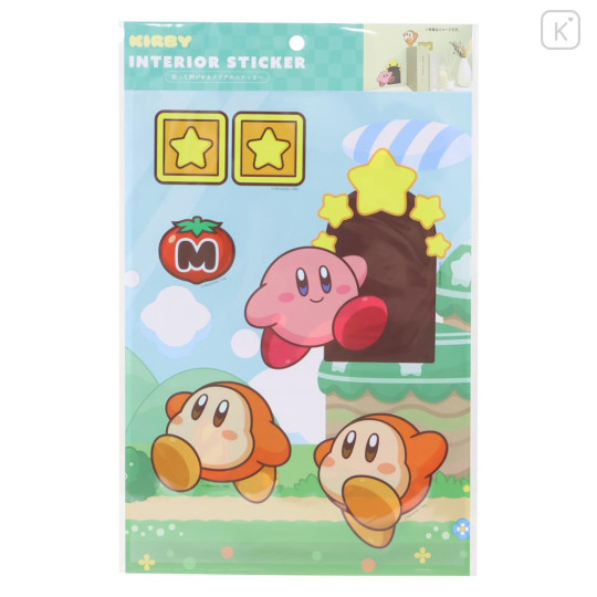 Japan Kirby Wall Sticker - Kirby & Waddle Dee : Land - 1