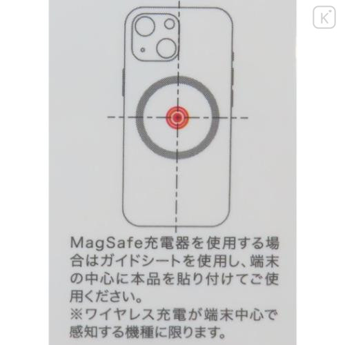 Japan Pokemon MagSafe Metal Sticker - Pikachu : Relax - 4