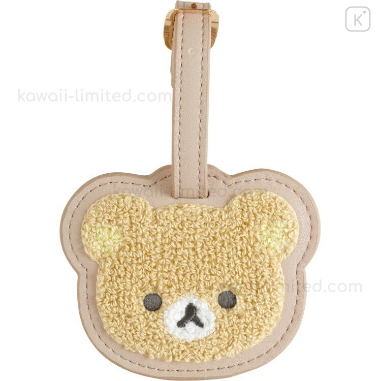 Japan San-X Embroidery Luggage Tag - Rilakkuma | Kawaii Limited