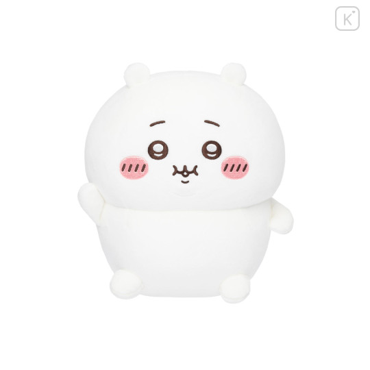 Japan Chiikawa Chubby Hand-sized Plush Toy - Chiikawa : Smile - 4
