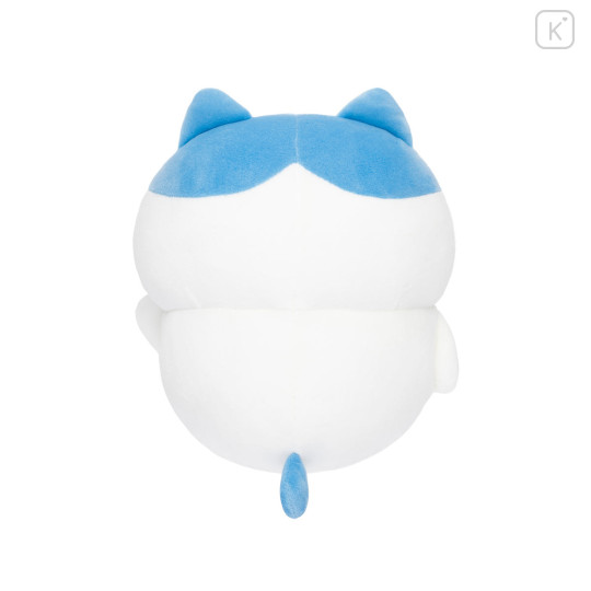 Japan Chiikawa Chubby Hand-sized Plush Toy - Hachiware : Smile - 5