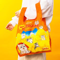 Japan Mofusand Eco Shopping Bag - Self-indulgent Cat Late Night Snack Runs Potato Chips - 2