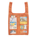 Japan Mofusand Eco Shopping Bag - Self-indulgent Cat Late Night Snack Runs Potato Chips - 4