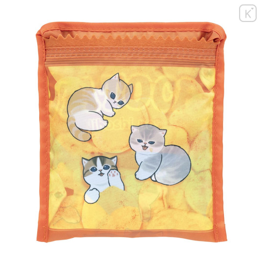 Japan Mofusand Eco Shopping Bag - Self-indulgent Cat Late Night Snack Runs Potato Chips - 6