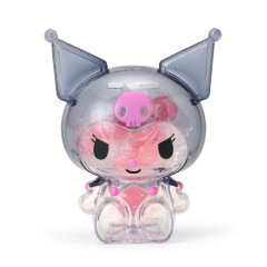 Japan Sanrio Original Character Coin Bank & Candy - Kuromi