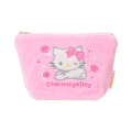 Japan Sanrio Original Small Embroidered Cosmetic Pouch with Snack - Charmmy Kitty - 1
