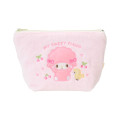 Japan Sanrio Original Small Embroidered Cosmetic Pouch with Snack - My Sweet Piano - 1