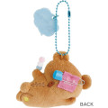 Japan San-X Hanging Plush Badge - Rilakkuma : Yuruyuru Pokapoka Warm and Cozy - 3