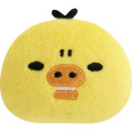Japan San-X Plush Badge - Kiiroitori : Emoji Face Angry Grumpy - 2