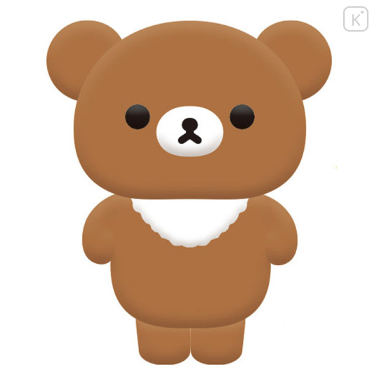 Japan San-X Petit Collection Mascot - Chairoikoguma : Flocked 4th Edition - 2