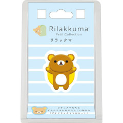 Japan San-X Petit Collection Mascot - Rilakkuma : Flocked 4th Edition