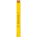 Japan San-X Mascot Ruler 17cm - Rilakkuma : Yellow - 1