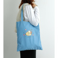 Japan San-X Tote Bag - Rilakkuma : Yuruyuru Pokapoka Warm and Cozy Hug Blue - 2