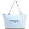 Japan San-X Carry-on Eco Shopping Tote Bag - Sumikko Gurashi : Pajama Style Blue - 1
