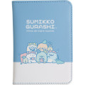 Japan San-X Passport Case - Sumikko Gurashi : Everyone's Night Routine Pajama Blue - 1