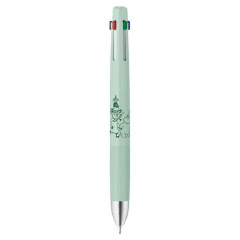 Japan Moomin bLen 4+S Multi Ballpoint Pen & Mechanical Pencil - Mint Green