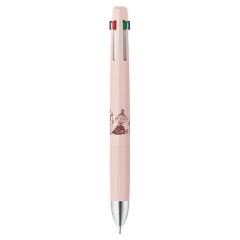 Japan Moomin bLen 4+S Multi Ballpoint Pen & Mechanical Pencil - Shell Pink