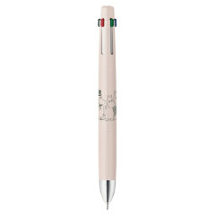 Japan Moomin bLen 4+S Multi Ballpoint Pen & Mechanical Pencil - Greige
