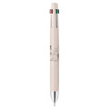 Japan Moomin bLen 4+S Multi Ballpoint Pen & Mechanical Pencil - Greige - 1