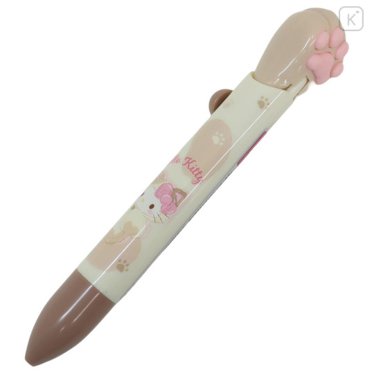 Japan Sanrio Action Mascot Ballpoint Pen - Hello Kitty : Paw - 1