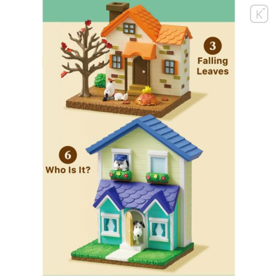 Japan Peanuts Re-Ment Miniature Figure Full Set - Snoopy : Sweet Little Home - 3