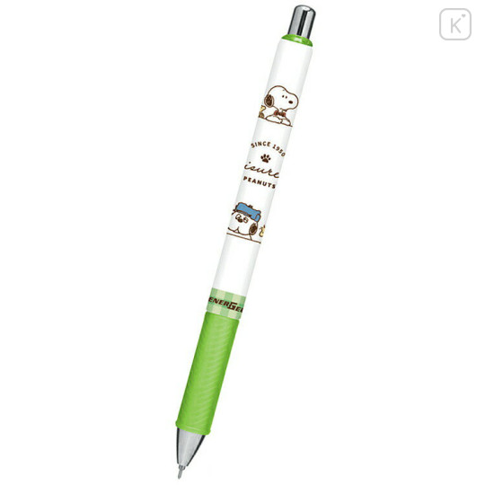 Japan Peanuts EnerGel Gel Pen - Olaf & Snoopy & Woodstock : Relax - 1