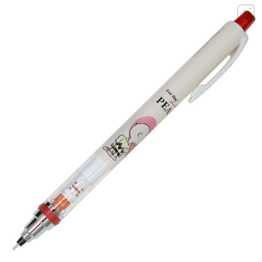 Japan Peanuts Kuru Toga Mechanical Pencil - Snoopy & Charlie : Love & Smak - 2