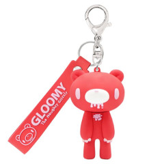 Japan Gloomy Bear Figure Keychain - Red