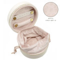 Japan Miffy Jewelry Box - Miffy : Face Round White Gold - 3